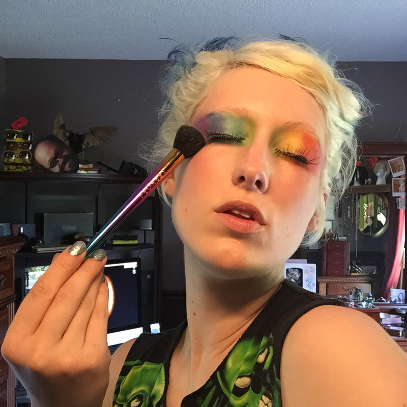Illustration for article titled Too Much, Girl: Rainbow MakeupÂ